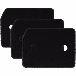 vhbw - the clever way Lot de 3x filtres de rechange pour votre sèche-linge Ce filtre de l'échangeur de chaleur remplace parfa ...