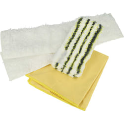 Vhbw - Kit de lingettes en microfibre de 4 pièces compatible avec Kärcher sc 1122, sc 1125 Plus, sc 1202, sc 1202 b, sc 1402 nettoyeur à vapeur