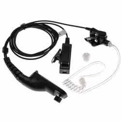 Headset compatible et de qualité pour votre talkie walkie ! Ces écouteurs sont équipés d'un microphone Push To Talk, d'un tra ...