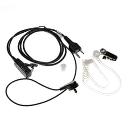 Vhbw - casque d'écoute compatible avec Icom IC-F24, IC-F25, IC-F26, IC-F3, IC-F3000, IC-F3001, IC-F3002, IC-F3003, IC-F3011 radio talkie -walkie