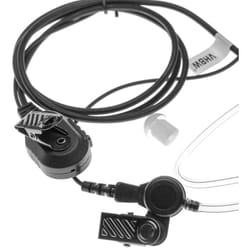 Vhbw - Oreillette compatible avec Yaesu VX-410, VX-420, VX-424, VX-428, VX-418, VX-450, VX-429 radio talkie-walkie avec microphone Push-to-Talk