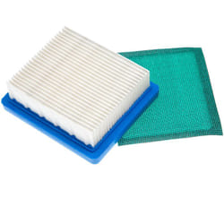 Set de filtres (1x préfiltre, 1x filtre à air) compatible avec Tecumseh VLV55, VLV60, VLV65, VLV66, VLVXL55, VLXL50 moteur - Vhbw