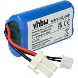 Vhbw - Batterie remplacement pour Vorwerk 48813 pour robot électroménager noir (2500mAh, 7,4V, Li-ion)