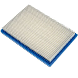 Filtre de rechange (1x filtre à air) remplacement pour Briggs & Stratton 397795S, 4102 pour tondeuse à gazon - 16 x 11,3 x 2,1cm, blanc / bleu - Vhbw