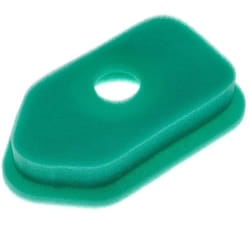 Filtre de rechange en mousse remplacement pour Briggs & Stratton 004107, 272235, 272235S pour tondeuse à gazon - 15,3 x 9,1 x 2,9cm, vert foncé - Vhbw