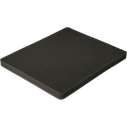 Vhbw - Filtre compatible avec aeg uporigin (903152222) aspirateur - filtre de sortie d'air (filtre éponge), noir