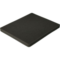 Filtre compatible avec Electrolux AAC6758 (910288312) aspirateur - filtre de sortie d'air (filtre éponge), noir - Vhbw