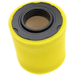 1x filtre mousse, 1x filtre papier compatible avec Briggs & Stratton 21B906-0192-B1 moteur pour tondeuse tracteur - set de 2 filtres - Vhbw