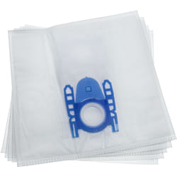Vhbw - 5x sacs compatible avec Kärcher vc 6400 pb, vc 6999, vc 6 Premium aspirateur - microfibres non tissées, 29,8cm x 30cm, blanc