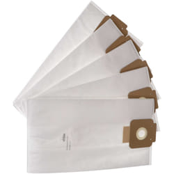 Vhbw - 5x Sacs compatible avec Sprintus Maximus Hepa, pt, Pro, Pro Set aspirateur - microfibres non tissées, 40,8cm x 22,8cm, blanc
