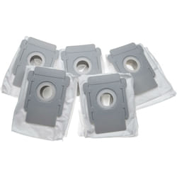 Vhbw - 5x Sacs remplacement pour iRobot 4626194 pour aspirateur - microfibres non tissées, 15,2cm x 12.6cm, blanc