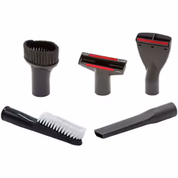vhbw - the clever way Kit de buses et brosses avec 5 pièces pour aspirateur avec un tube rond de 35 mm de diamètre LE SET SE  ...