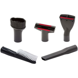 vhbw Lot de buses avec 5 pièces compatible avec Kärcher NT 30/1 Tact Te H, NT 30/1 Tact TE L aspirateur - 35 mm gris / rouge / blanc