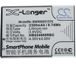 Vhbw - Batterie compatible avec Huawei E5577 ebs-937, E5577s-321, E5785LH-22C, E5785 routeur modem hotspots (2300mAh, 3,8V, Li-ion)