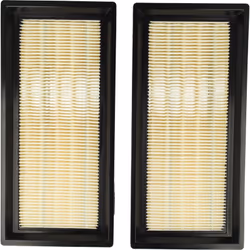 vhbw - the clever way Set de 2x filtre principal pour votre aspirateur, nettoyeur ou aspirateur multi-usage - Un changement r ...