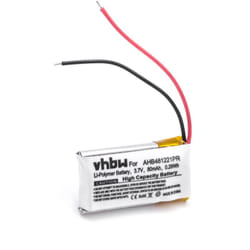 Vhbw - Batterie remplacement pour Bose AHB481221PR pour casque audio, écouteurs sans fil (80mAh, 3,7V, Li-polymère)