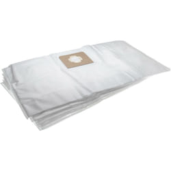 Vhbw - 10x Sacs compatible avec Festool sr 201 le-as, sr 201 e-as, sr 202 e-as aspirateur - microfibre non tissée, 34cm x 66,5cm blanc
