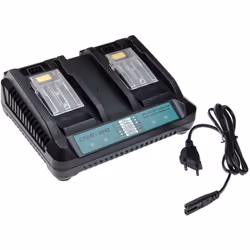 vhbw - the clever way Chargeur de haute qualité pour vos batteries d'outils Li-ion - Protection contre la surchauffe, la surc ...