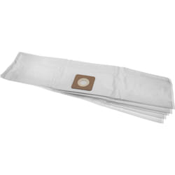 Vhbw - 10x Sacs remplacement pour Bosch 2609256F32 pour aspirateur - microfibre non tissée, 83cm x 19,9cm blanc
