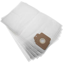 Vhbw - 10x Sacs compatible avec Kärcher cv 48/2 Professional aspirateur - microfibre non tissée, 40,45cm x 25,6cm blanc