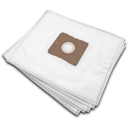Vhbw - 10x Sacs compatible avec Clatronic bs 1225 - 1226, bs 1223, bs 1219 - 1221 aspirateur - microfibre non tissée, 31,5cm x 30cm blanc
