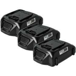 Vhbw - 3x Batterie compatible avec Worx WX176, WX176.3, WX176.9, WX178.9, WX279, WX178, WX178.1, WX279.9 outil électrique (2000 mAh, Li-ion, 18 v)