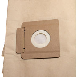 Vhbw - 10x Sacs compatible avec Kärcher T15/1+ESB28 Prof., t 15/1, t 15/1+ esb 28 aspirateur - papier, 51cm x 23,25cm marron
