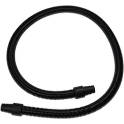 Tuyau flexible universelle pour aspirateurs courants - 2 m noir, avec raccord circulaire 32 mm / 35 mm / 38 mm - Vhbw