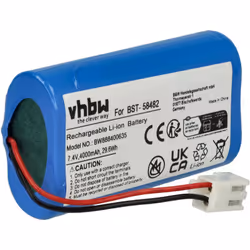 Description générale Batterie de rechange de haute qualité, offrant une grande autonomie, spécialement conçue pour les nettoy ...
