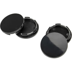 4x Cache-moyeu, centre de roue remplacement pour C-70103 pour voitures, 51 mm, noir, plastique - Vhbw