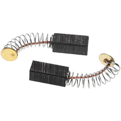 Vhbw - 2x balais charbon 6,3 x 6,3 x 15,5 mm compatible avec Bosch csb 400-2, csb 420-E, gbm 450, csb 520-2E, csb 460-2 outil électrique + ressort