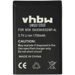 Vhbw - Batterie compatible avec Sonocaddie Golf gps V350, V500 appareil gps de navigation de golf (1700mAh, 3,7V, Li-ion)