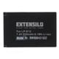 EXTENSILO Batterie compatible avec Canon EOS M M2 SL1 100D Kiss X7 100 appareil photo (820mAh 74V Li-ion)