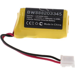 Pile compatible avec Siemens vdo dtco 1381 tachygraphe numérique (1200mAh, 3,6V, Li-SOCl2) - Vhbw