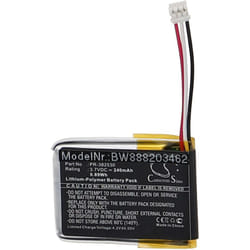 Vhbw - Batterie compatible avec Suunto Ambit1, Ambit2, Ambit2 s, Ambit3 smartwatch montre connectée bracelet fitness (240mAh, 3,7V, Li-polymère)