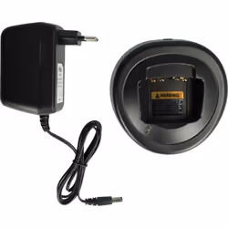 vhbw - the clever way Chargeur de haute qualité pour les batteries de radio - Alimentation via le câble livré - Pour les batt ...