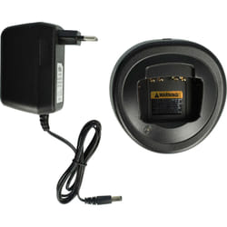 Vhbw - Chargeur compatible avec Motorola GP338, GP339, GP280, GP328, GP329, GP330, GP320 batteries de radio - Socle + Prise