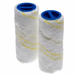 vhbw Lot de rouleaux en microfibre compatible avec Kärcher FC 4-4 Battery Set 5 4-4 Battery Set 4B Duo nettoyeur de sol - 2