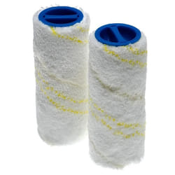 vhbw Lot de rouleaux en microfibre compatible avec Kärcher FC 4-4 Battery Set 5 4-4 Battery Set 4B Duo nettoyeur de sol - 2