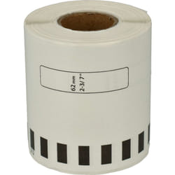 Vhbw - tiquettes 62mm x 15,24m remplace Brother DK-22212 pour Imprimante d'Équittettes- sans fin, premium
