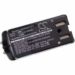 vhbw - the clever way - Batterie de rechange de haute qualité avec une grande autonomie et compatible avec votre radio talkie ...