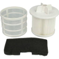 vhbw Lot de 2 filtres compatible avec Hoover TSBE1401 011 39001536, TSB2004 001 39000983 aspirateur - filtre d'échappement, filtre pré-moteur