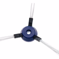 vhbw - the clever way Brosses latérales compatibles pour votre aspirateur - Pièces de rechange idéales pour remplacer les bro ...