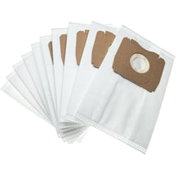 vhbw 10x Sacs compatible avec AEG Colore - Vampyrino aspirateur - microfibres non tissées, small, 23,9cm x 15cm, blanc