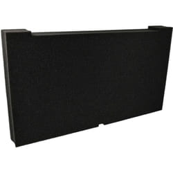 Vhbw - 1x Insert en mousse remplacement pour Dewalt DWST7-97150 pour coffre à outils - mousse personnalisable, 2 couches, noir