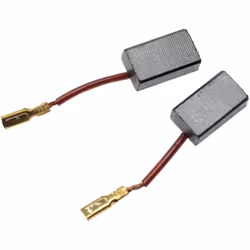 Balai de charbon robuste pour appareil électrique - Dimensions : 6 x 10 x 17mm - Avec réceptacle plat Les balais de charbon f ...