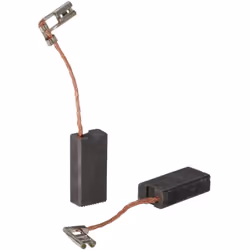 Balais de charbon robuste pour outil électrique - Dimensions : 7 x 12,5 x 26 mm - Avec réceptacle plat coudé Les balais de ch ...