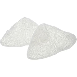 2x Housses de rechange remplacement pour Vileda 146576 pour nettoyeur à vapeur, balai vapeur - microfibre, blanc - Vhbw