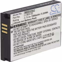 - Batterie rechargeable de haute qualité avec une grande autonomie et compatible avec votre système de navigation GPS (vous t ...