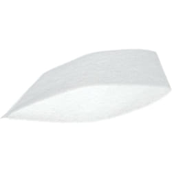 vhbw Set 10x filtre compatible avec Dirt Devil Centrino Cleancontrol M2009-8, M2009-7 aspirateur - Filtre de protection blanc
